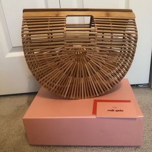 Cult Gaia Wicker Purse